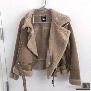 Brown Zara jacket